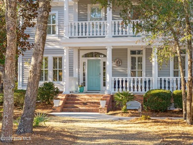 Elegant Charleston-style custom home located in an amenity-rich on Lockwood Folly Country Club in North Carolina - for sale on GolfHomes.com, golf home, golf lot