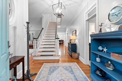 Elegant Charleston-style custom home located in an amenity-rich on Lockwood Folly Country Club in North Carolina - for sale on GolfHomes.com, golf home, golf lot