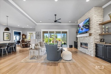 Stunning  custom built 3,140+ sq ft single-level home in Eagle's on Eagle Legacy Golf Course in Idaho - for sale on GolfHomes.com, golf home, golf lot