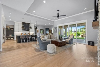 Stunning  custom built 3,140+ sq ft single-level home in Eagle's on Eagle Legacy Golf Course in Idaho - for sale on GolfHomes.com, golf home, golf lot