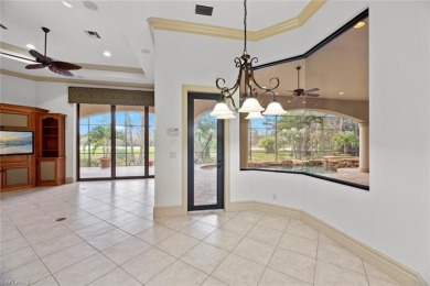 Drive up to the wide circular paved driveway surrounded by lush on Wildcat Run Golf and Country Club in Florida - for sale on GolfHomes.com, golf home, golf lot