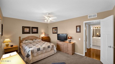 Enjoy easy living in this beautifully updated duplex home in the on PalmBrook Country Club in Arizona - for sale on GolfHomes.com, golf home, golf lot