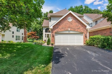 Beautiful 2 Story 2 bedroom +Loft , 2.5 Bath, 2 car garage END on Poplar Creek Country Club in Illinois - for sale on GolfHomes.com, golf home, golf lot