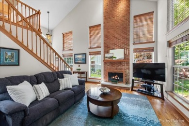 Beautiful 2 Story 2 bedroom +Loft , 2.5 Bath, 2 car garage END on Poplar Creek Country Club in Illinois - for sale on GolfHomes.com, golf home, golf lot
