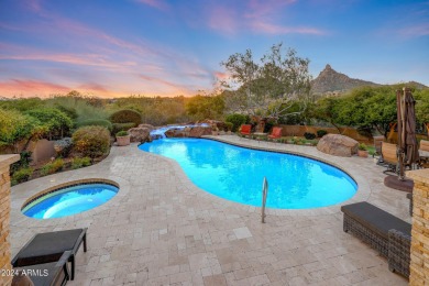 Welcome to your dream retreat in guard-gated Windy Walk Estates on Troon Country Club in Arizona - for sale on GolfHomes.com, golf home, golf lot