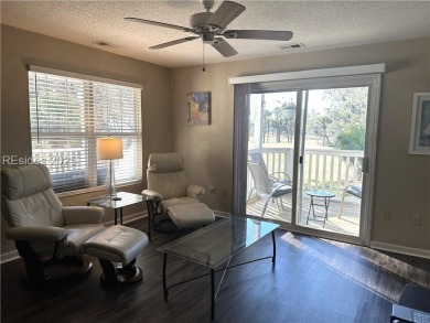 What a view from this immaculate one-bedroom, one-bath villa in on Old South Golf Links in South Carolina - for sale on GolfHomes.com, golf home, golf lot