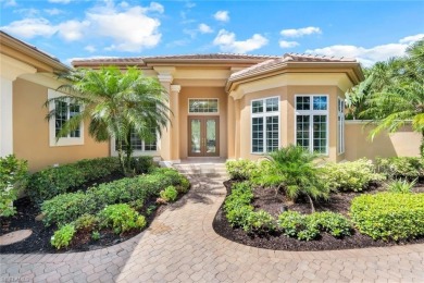 Immerse yourself in the ultimate expression of luxury living at on Shadow Wood Country Club in Florida - for sale on GolfHomes.com, golf home, golf lot