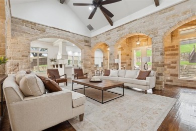 Exquisite Mediterranean-Style Estate in Split Rail Golf Course on Split Rail Links and Golf Club in Texas - for sale on GolfHomes.com, golf home, golf lot