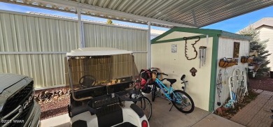 This Park Model has a great deal to offer for the price!  Large on Juniper Ridge R.V. Golf Resort in Arizona - for sale on GolfHomes.com, golf home, golf lot