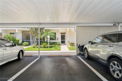 Discover comfort and convenience in this 2-bedroom plus den on Villages of Country Creek Golf Course in Florida - for sale on GolfHomes.com, golf home, golf lot
