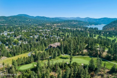 Right in the middle of Sanders Beach, this secluded gated on Coeur D Alene Resort Golf Course in Idaho - for sale on GolfHomes.com, golf home, golf lot