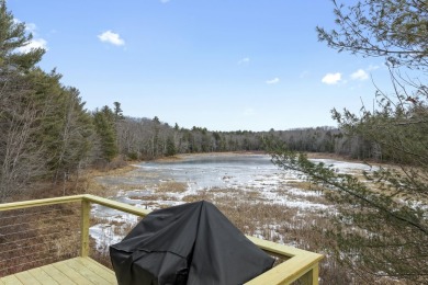 At the end of a secluded road, tucked on 7.16 acres, this on The Meadows Golf Club in Maine - for sale on GolfHomes.com, golf home, golf lot