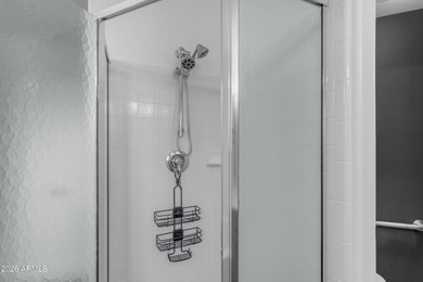 This beautiful home blends modern upgrades with resort-style on Tuscany Falls At Pebble Creek in Arizona - for sale on GolfHomes.com, golf home, golf lot