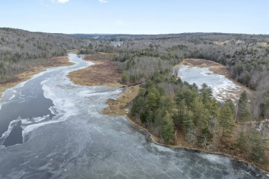 At the end of a secluded road, tucked on 7.16 acres, this on The Meadows Golf Club in Maine - for sale on GolfHomes.com, golf home, golf lot