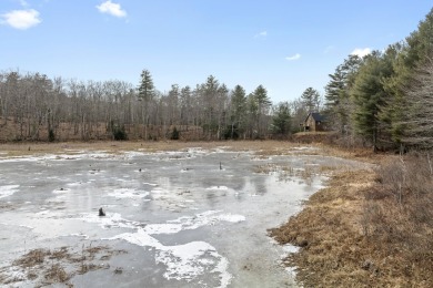 At the end of a secluded road, tucked on 7.16 acres, this on The Meadows Golf Club in Maine - for sale on GolfHomes.com, golf home, golf lot