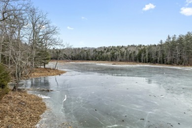 At the end of a secluded road, tucked on 7.16 acres, this on The Meadows Golf Club in Maine - for sale on GolfHomes.com, golf home, golf lot