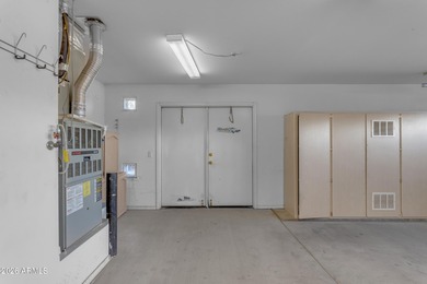 This beautiful home blends modern upgrades with resort-style on Tuscany Falls At Pebble Creek in Arizona - for sale on GolfHomes.com, golf home, golf lot