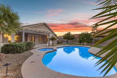 This beautiful home blends modern upgrades with resort-style on Tuscany Falls At Pebble Creek in Arizona - for sale on GolfHomes.com, golf home, golf lot