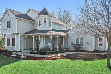 Absolutely gorgeous custom built *Country Victorian* home that on Tuckaway Golf Club in Illinois - for sale on GolfHomes.com, golf home, golf lot