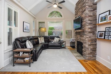 Discover timeless elegance and modern comfort in this on Woodmont Golf and Country Club in Georgia - for sale on GolfHomes.com, golf home, golf lot