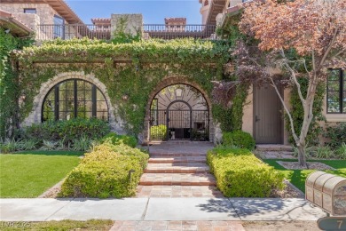 Guard-gated 2-story in Southern Highlands Golf Club w/frontage on Southern Highlands Golf Club in Nevada - for sale on GolfHomes.com, golf home, golf lot