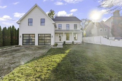 Nearly completed 2024 roomy 5-7 bedroom farmhouse in desirable on Birchwood Country Club in Connecticut - for sale on GolfHomes.com, golf home, golf lot