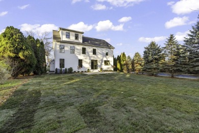 Nearly completed 2024 roomy 5-7 bedroom farmhouse in desirable on Birchwood Country Club in Connecticut - for sale on GolfHomes.com, golf home, golf lot