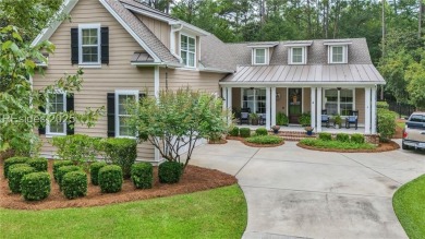 This charming Lowcountry Retreat is located in the community of on Hampton Hall Club in South Carolina - for sale on GolfHomes.com, golf home, golf lot