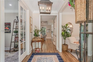 This charming Lowcountry Retreat is located in the community of on Hampton Hall Club in South Carolina - for sale on GolfHomes.com, golf home, golf lot