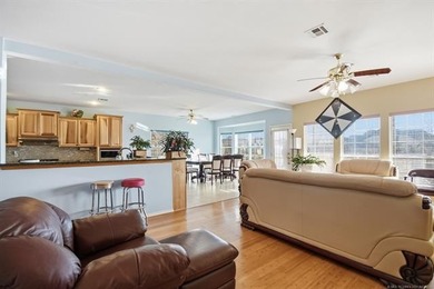 Spacious 5-bedroom, 3.5-bath, 2-story brick home on a large on Bailey Ranch Golf Club in Oklahoma - for sale on GolfHomes.com, golf home, golf lot