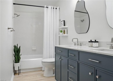 Welcome to this stunningly renovated 2-story condo in Club on Greenbrier Country Club in Virginia - for sale on GolfHomes.com, golf home, golf lot