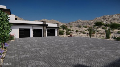Step into the grandeur of Casa CarBella, where automotive on Desert Mountain Golf Club - Renegade Course in Arizona - for sale on GolfHomes.com, golf home, golf lot