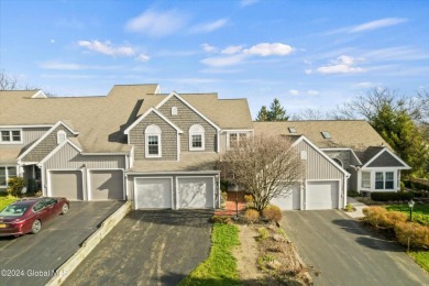 Beautiful two-story townhouse with views of the 5th hole of the on Albany Country Club in New York - for sale on GolfHomes.com, golf home, golf lot