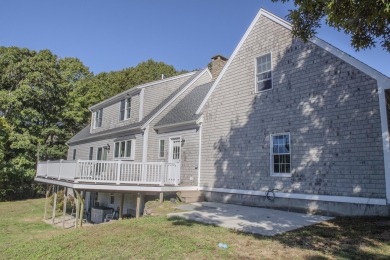 Discover your sanctuary nestled up a long, private driveway in on Cummaquid Golf Club in Massachusetts - for sale on GolfHomes.com, golf home, golf lot