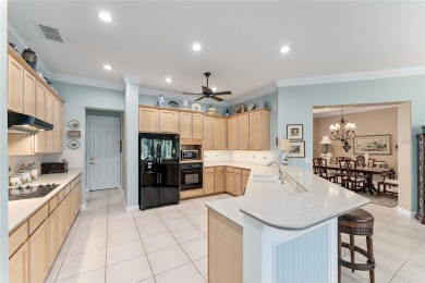 Step into this pristine 2-bedroom, (plus Den/Office/Art on Eagle Ridge At Spruce Creek Country Club in Florida - for sale on GolfHomes.com, golf home, golf lot