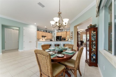 Step into this pristine 2-bedroom, (plus Den/Office/Art on Eagle Ridge At Spruce Creek Country Club in Florida - for sale on GolfHomes.com, golf home, golf lot