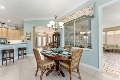 Step into this pristine 2-bedroom, (plus Den/Office/Art on Eagle Ridge At Spruce Creek Country Club in Florida - for sale on GolfHomes.com, golf home, golf lot