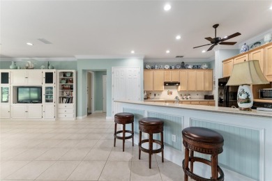 Step into this pristine 2-bedroom, (plus Den/Office/Art on Eagle Ridge At Spruce Creek Country Club in Florida - for sale on GolfHomes.com, golf home, golf lot