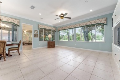 Step into this pristine 2-bedroom, (plus Den/Office/Art on Eagle Ridge At Spruce Creek Country Club in Florida - for sale on GolfHomes.com, golf home, golf lot