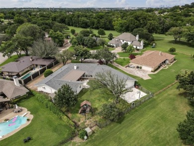 Set on a premier .4-acre lot along the 3rd green and 4th tee box on Ridglea Golf Course in Texas - for sale on GolfHomes.com, golf home, golf lot