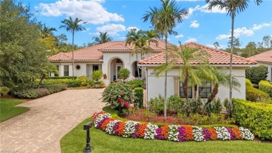 Stunning lake and golf course views in prestigious Marsala on Tiburon Golf Club in Florida - for sale on GolfHomes.com, golf home, golf lot