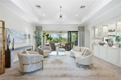 Stunning lake and golf course views in prestigious Marsala on Tiburon Golf Club in Florida - for sale on GolfHomes.com, golf home, golf lot
