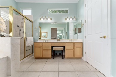 Step into this pristine 2-bedroom, (plus Den/Office/Art on Eagle Ridge At Spruce Creek Country Club in Florida - for sale on GolfHomes.com, golf home, golf lot