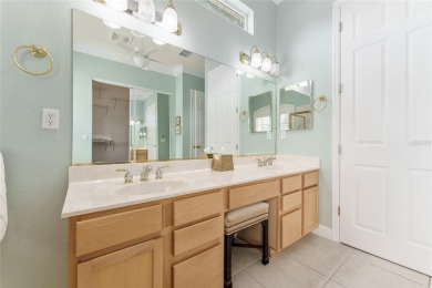Step into this pristine 2-bedroom, (plus Den/Office/Art on Eagle Ridge At Spruce Creek Country Club in Florida - for sale on GolfHomes.com, golf home, golf lot