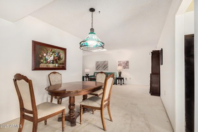 Experience comfort and style in this charming 2-bedroom, 2-bath on Sun City-Willow Creek / Willow Brook  in Arizona - for sale on GolfHomes.com, golf home, golf lot