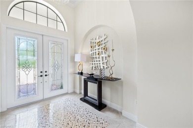 Stunning lake and golf course views in prestigious Marsala on Tiburon Golf Club in Florida - for sale on GolfHomes.com, golf home, golf lot