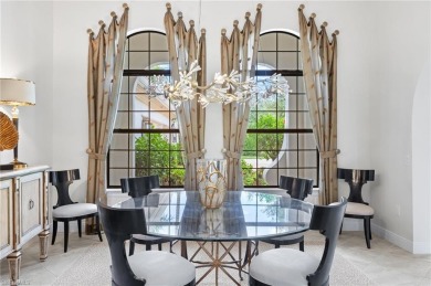 Stunning lake and golf course views in prestigious Marsala on Tiburon Golf Club in Florida - for sale on GolfHomes.com, golf home, golf lot