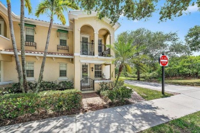 This rare 4-bedroom, 3-bathroom townhouse in Abacoa has its own on Abacoa Golf Club in Florida - for sale on GolfHomes.com, golf home, golf lot