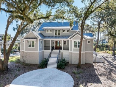 CUSTOM BUILT HOME w/WATER views! Situated on one of the highest on Haig Point Golf Club in South Carolina - for sale on GolfHomes.com, golf home, golf lot