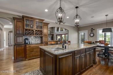 Experience refined living in this stunning 6,513 sq. ft on Wind River Golf Course in Tennessee - for sale on GolfHomes.com, golf home, golf lot